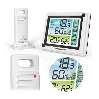  Ασύρματος Μετεωρολογικός Σταθμός με LCD Οθόνη Berdsen BD-900 