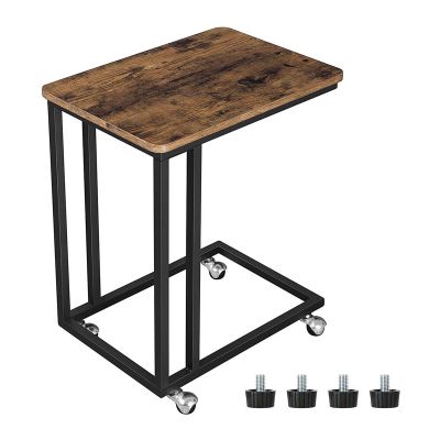 ΒοηθητικόΤραπεζάκι Μεταλλικό Μαύρο 50 x 35 x 61 cm VASAGLE LNT50X