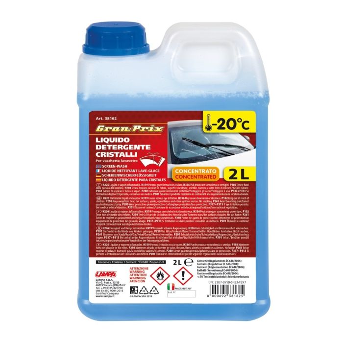  ΥΓΡΟ ΥΑΛΟΚΑΘΑΡΙΣΤΗΡΩΝ ΣΥΜΠΥΚΝΩΜΕΝΟ GRAN-PRIX -20°C 2000 ml 