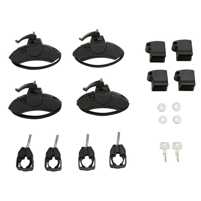  ΒΑΣΗ ΣΚΙ ΟΡΟΦΗΣ FATCAT 4 EVO BLACK 4 ΖΕΥΓΑΡΙΑ ΣΚΙ / 2 SNOWBOARD YAKIMA ΜΑΥΡΗ 57cm ΥΑΚΙΜΑ 