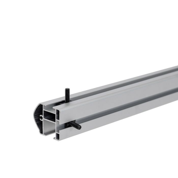  Πλήρες Σετ με Μπάρες Οροφής Αλουμινίου Airdyn L 125 cm και Άκρα Τοποθέτησης για Επαγγελματικά Οχήματα και Van Menabo - 2 τεμ. 