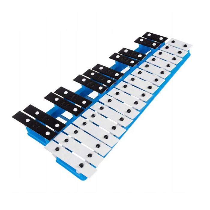  Παιδικό Ξυλόφωνο με 27 Μεταλλικές Πλάκες 36 x 22 x 3.5 cm Kruzzel 23608 