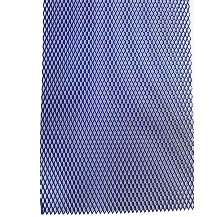  ΣΙΤΑ ΑΛΟΥΜΙΝΙΟΥ ΜΠΛΕ ΣΚΟΥΡΟ 125x28cm ΤΡΥΠΑ 1,0x0,5cm ΠΑΧΟΣ 0,3cm - 1 ΤΕΜ. 