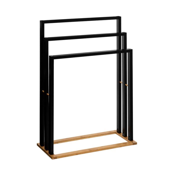  Ξύλινη Κρεμάστρα Δαπέδου με 3 Ράγες 55 x 24 x 82 cm 5Five Simply Smart 119311B 