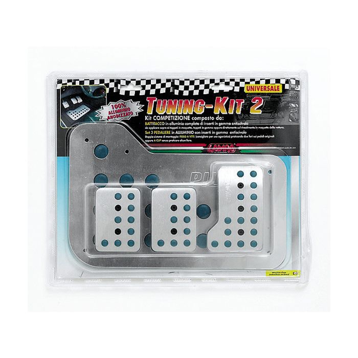 Κιτ Πετάλια - Πατάκι Αλουμινίου Μπλε Tuning Kit-2 