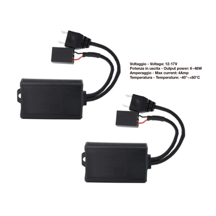  ΑΝΤΙΣΤΑΣΗ CAN-BUS ΓΙΑ LED ΚΙΤ H7  12V (ΑΝΤΙΣΤΑΣΗ-ΨΕΥΤΗΣ-CANCELLER) SIMONI RACING - 2 TEM. 
