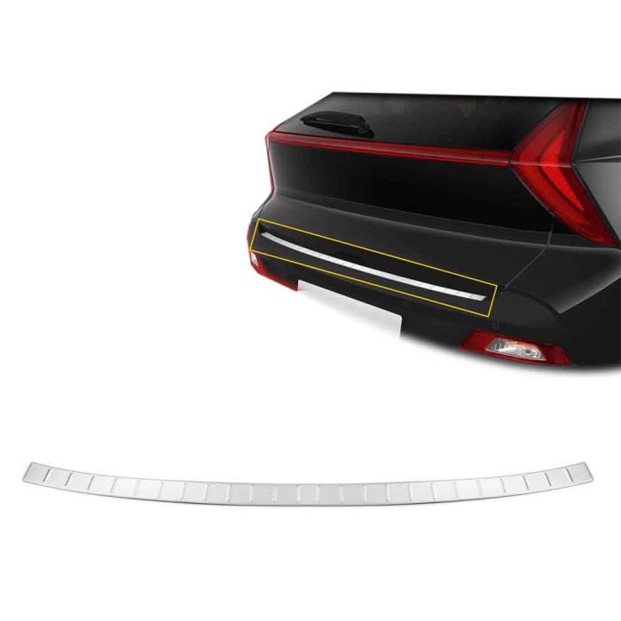  HYUNDAI BAYON 2021+ TRIM ΜΑΡΚΕ ΠΟΡΤ ΜΠΑΓΚΑΖ ΧΡΩΜΙΟ ΜΕΤΑΛΛΙΚΟ S-DIZAYN - 1 TEM. 