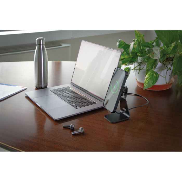  ΒΑΣΗ ΣΤΗΡΙΞΗΣ ΚΙΝΗΤΟΥ ΜΑΓΝΗΤΙΚΗ ΕΠΙΤΡΑΠΕΖΙΑ ΜΕ ΑΣΥΡΜΑΤΗ ΦΟΡΤΙΣΗ 15W/TYPE C MAG WIRELESS STAND​ LAMPA - 1 ΤΕΜ. 