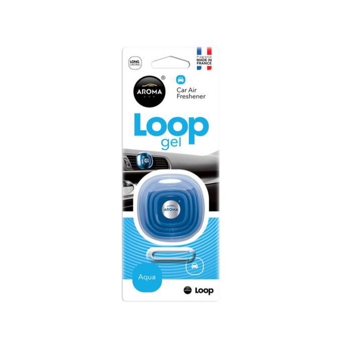  ΑΡΩΜΑΤΙΚΟ ΑΕΡΑΓΩΓΟΥ AROMA CAR LOOP AQUA AMIO - 1 ΤΕΜ. 