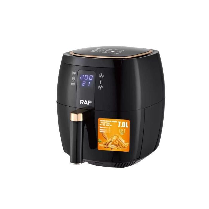 Raf Φριτέζα Αέρος με Αποσπώμενο Κάδο 7lt Μαύρη R-5231