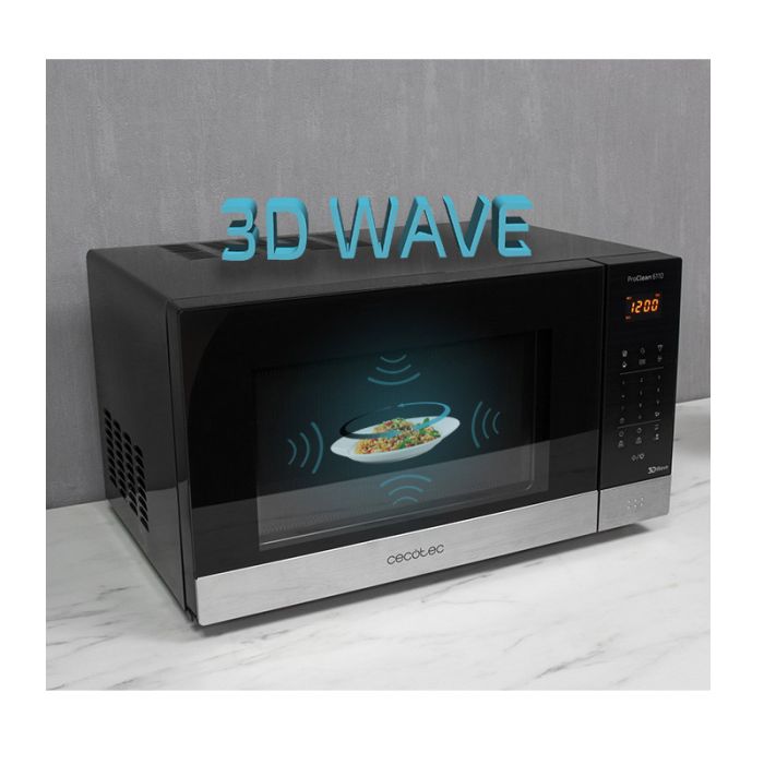  Φούρνος Μικροκυμάτων με Γκριλ 23 Lt 800 W Cecotec ProClean 6110 CEC-01537 