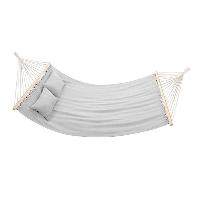  Διπλή Αιώρα 345 x 150 cm Χρώματος Γκρι Bakaji 02814200 
