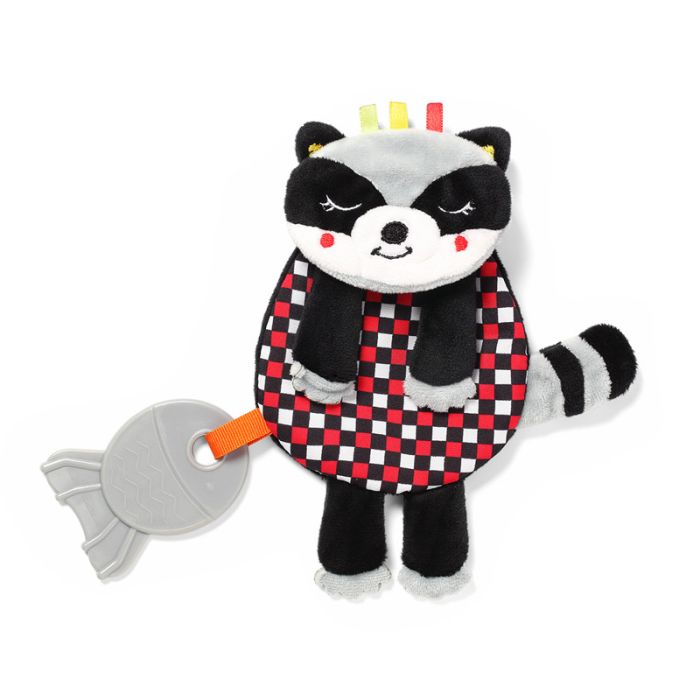  Πανάκι Παρηγοριάς Racoon Felix από Ύφασμα με Ήχους Babyono BN780 