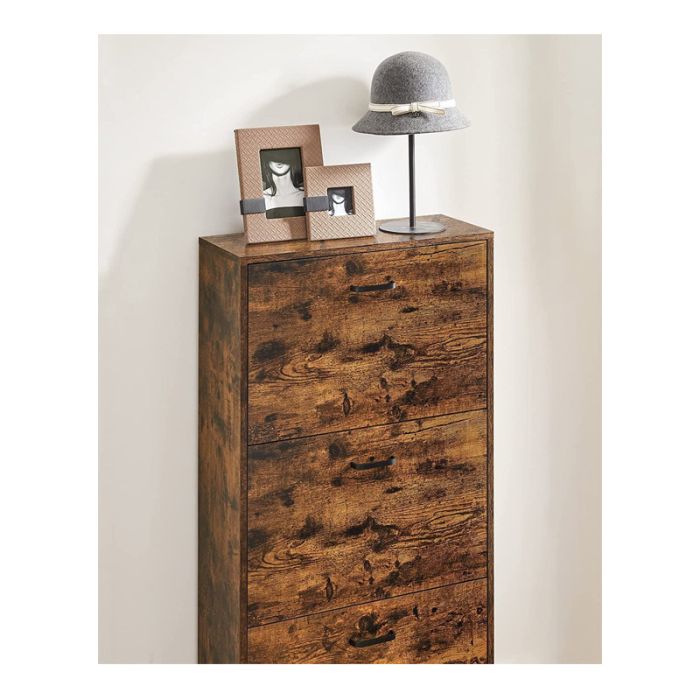  Ξύλινη Παπουτσοθήκη 60 x 24 x 120 cm VASAGLE LBC030X01 
