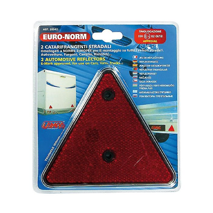  ΑΝΑΚΛΑΣΤΙΚΑ ΤΡΙΓΩΝΑ EURO-NORM 