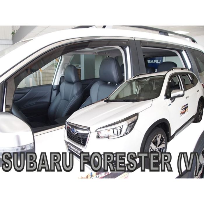  SUBARU FORESTER 5D 2019+ ΣΕΤ ΑΝΕΜΟΘΡΑΥΣΤΕΣ ΑΠΟ ΕΥΚΑΜΠΤΟ ΦΙΜΕ ΠΛΑΣΤΙΚΟ HEKO - 4 ΤΕΜ. 