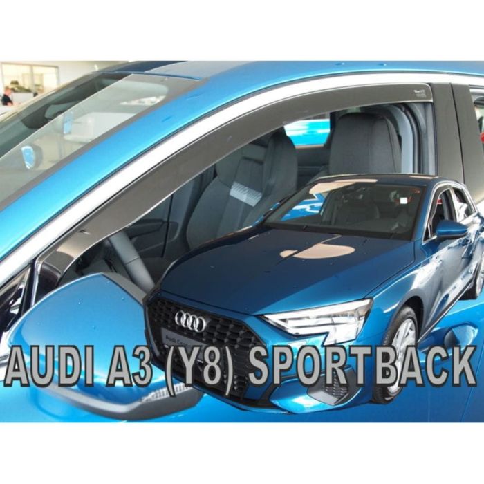  AUDI A3 Y8 LIMOUSINE 4D 2020-2021 / A3 Y8 SPORTBACK 5D 2020-2021 ΖΕΥΓΑΡΙ ΑΝΕΜΟΘΡΑΥΣΤΕΣ ΑΠΟ ΕΥΚΑΜΠΤΟ ΦΙΜΕ ΠΛΑΣΤΙΚΟ HEKO - 2 ΤΕΜ. 