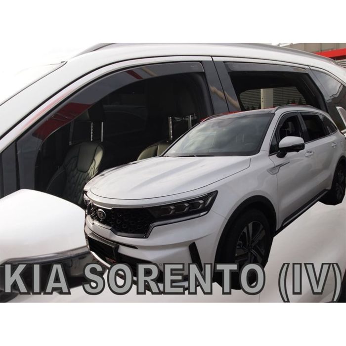  KIA SORENTO 5D 2020+ - ΣΕΤ ΑΝΕΜΟΘΡΑΥΣΤΕΣ ΑΥΤΟΚΙΝΗΤΟΥ ΑΠΟ ΕΥΚΑΜΠΤΟ ΦΙΜΕ ΠΛΑΣΤΙΚΟ HEKO - 4 ΤΕΜ. 