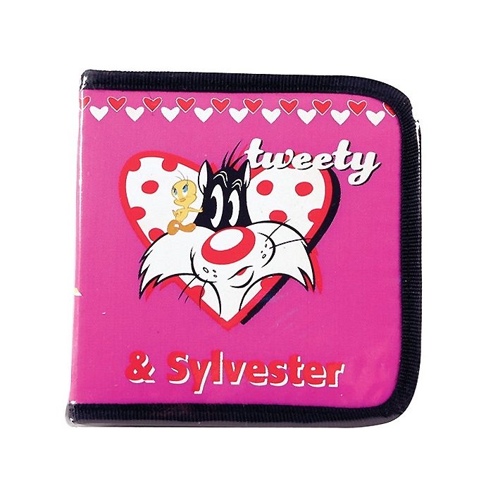  ΤΕΤΡΑΓΩΝΗ ΘΗΚΗ ΓΙΑ 24CDs TWEETY HEART 