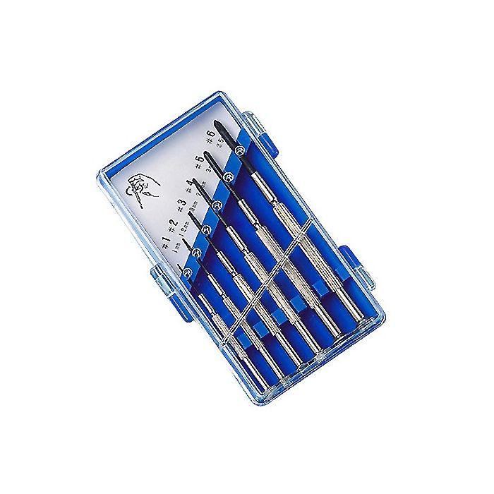  ΚΑΤΣΑΒΙΔΙΑ ΑΚΡΙΒΕΙΑΣ ΜΙΝΙ ΣΕΤ 6 ΤΕΜΑΧΙΩΝ (0,9/1,2/1,8/2,4/3/3,5mm) 