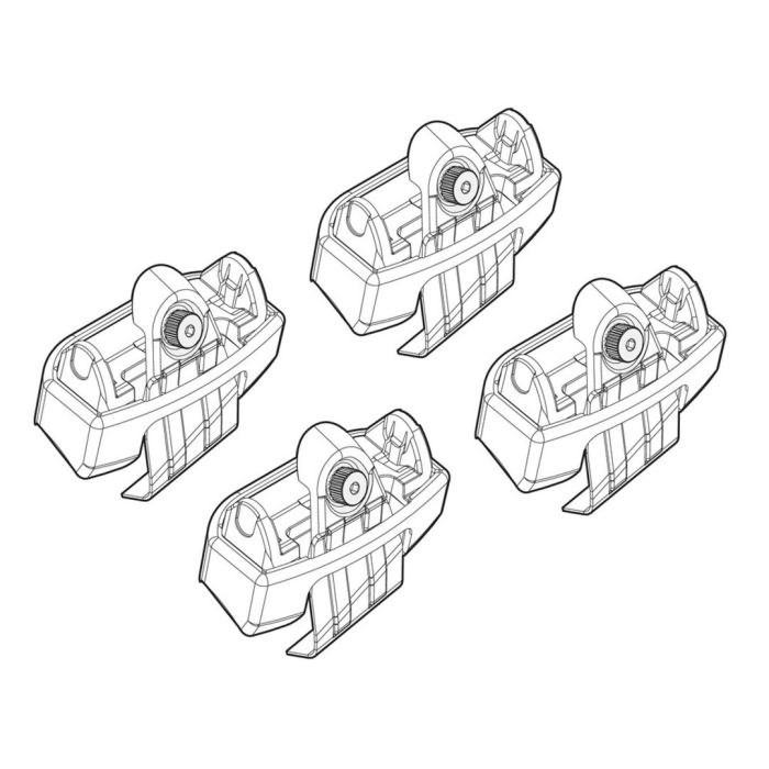  KIA PICANTO 5D 5/11+ KIT ΑΚΡΑ (ΠΟΔΙΑ) ΓΙΑ ΜΠΑΡΕΣ NORDRIVE 