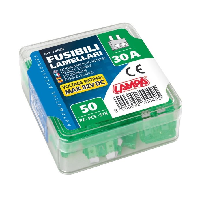  ΑΣΦΑΛΕΙΕΣ 30Amp ΣΕ ΚΟΥΤΑΚΙ 50 ΤΕΜ. 