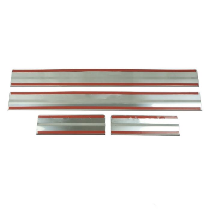  VW PASSAT 3B 10/2000-01/2005 ΜΑΡΣΠΙΕ ΕΣΩΤΕΡΙΚΑ ΧΡΩΜΙΟ OMTEC - 4 ΤΕΜ. 