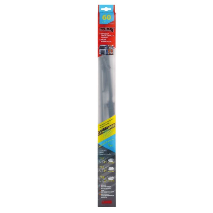  ΥΑΛΟΚΑΘΑΡΙΣΤΗΡΑΣ ΦΟΡΤΗΓΟΥ OPTIMAX 60 cm (24 INCH) ΜΕ ΜΠΕΚ ΜΕ 3 ΑΝΤΑΠΤΟΡΕΣ - 1 ΤΕΜ. 