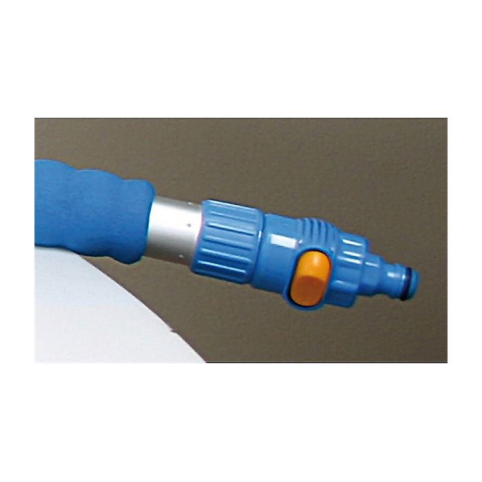  ΒΟΥΡΤΣΑ ΠΛΥΣΙΜΑΤΟΣ ΜΕ ΤΗΛΕΣΚΟΠΙΚΟ ΚΟΝΤΑΡΙ 140&gt;240cm ΦΟΡΤΗΓΩΝ ΜΕ ΑΝΤΑΠΤΟΡΑ ΓΙΑ ΠΑΡΟΧΗ ΝΕΡΟΥ 