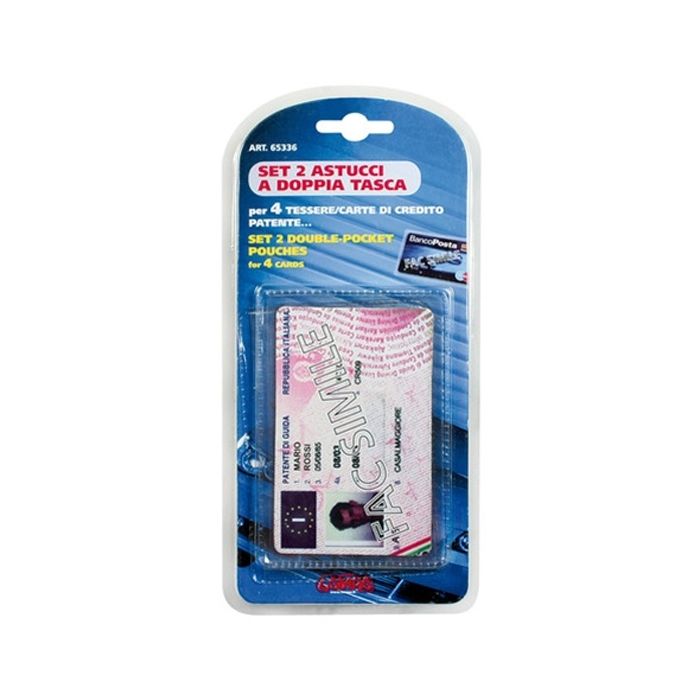  ΣΕΤ ΘΗΚΩΝ 4 ΚΑΡΤΩΝ (CARD HOLDER) - 2 ΤΕΜ. 