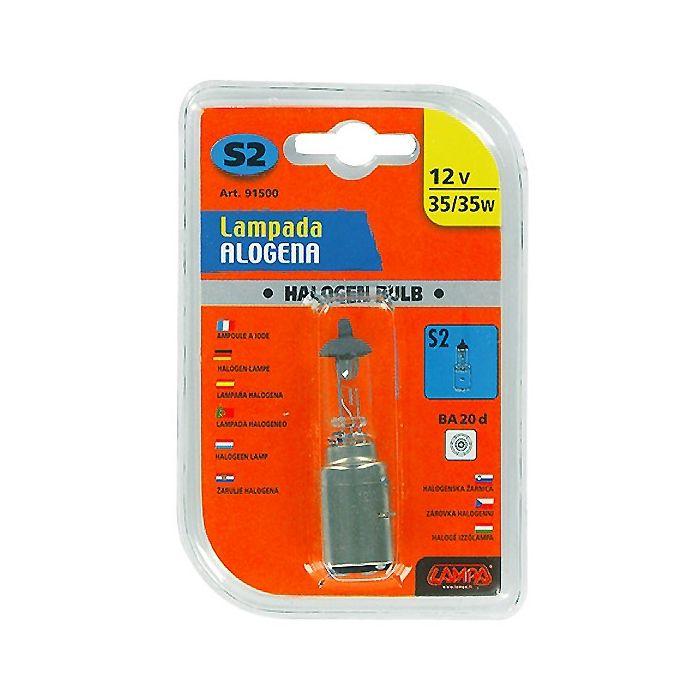  ΛΑΜΠΑ ΑΛΟΓΟΝΟΥ S2 12V 35/35W BA20d 