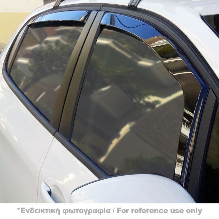  CHEVROLET CRUZE 4D SEDAN 2009-2016 ΣΕΤ ΑΝΕΜΟΘΡΑΥΣΤΕΣ ΑΥΤΟΚΙΝΗΤΟΥ ΑΠΟ ΕΥΚΑΜΠΤΟ ΦΙΜΕ ΠΛΑΣΤΙΚΟ HEKO - 4 ΤΕΜ. 