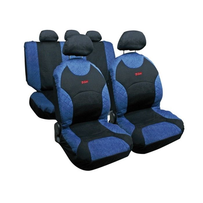 ΚΑΛΥΜΜΑΤΑ ΚΑΘΙΣΜΑΤΩΝ "DRIVE-JEANS" ΣΕΤ - ΜΠΛΕ