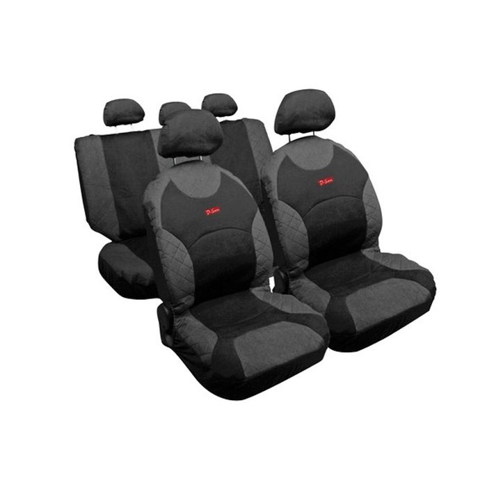 ΚΑΛΥΜΜΑΤΑ ΚΑΘΙΣΜΑΤΩΝ "DRIVE-JEANS" ΣΕΤ - ΓΚΡΙ