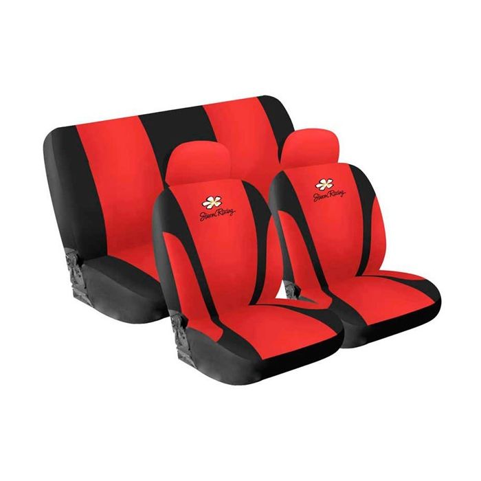 ΚΑΛΥΜΜΑΤΑ ΚΑΘΙΣΜΑΤΩΝ ΣΕΤ DAISY ΚΟΚΚΙΝΑ