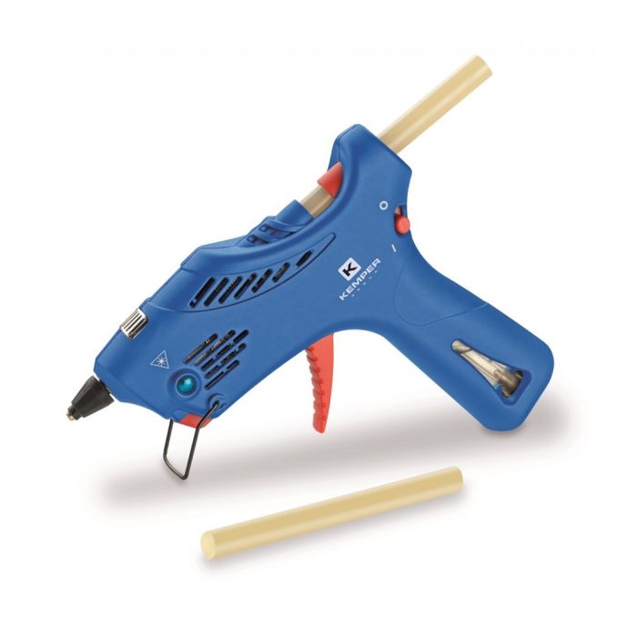  ΠΙΣΤΟΛΙ ΘΕΡΜΟΚΟΛΛΗΣΗΣ ΣΙΛΙΚΟΝΗΣ ΜΕ ΥΓΡΑΕΡΙΟ (GAS) 41,6W ΜΕ 2 ΡΑΒΔΟΥΣ ΣΙΛΙΚΟΝΗΣ 150x12mm KEMPER 