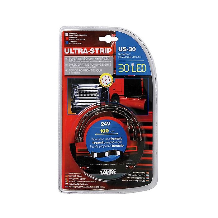 ΑΥΤΟΚΟΛΛΗΤΟ LED 24V/100CM/30LED