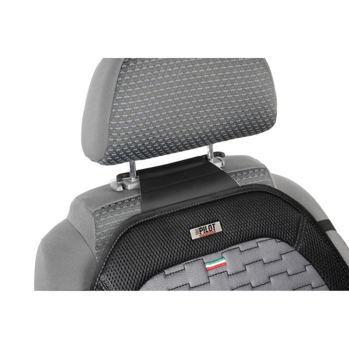  ΠΛΑΤΟΚΑΘΙΣΜΑΤΑ MONZA ΓΚΡΙ ΜΕ ΚΟΚΚΙΝΕΣ ΡΑΦΕΣ ΜΕ ΔΙΑΣΤΑΣΕΙΣ ΠΛΑΤΗΣ 50x64cm ΚΑΙ ΚΑΘΙΣΜΑΤΟΣ 60cm 2ΤΕΜ. 