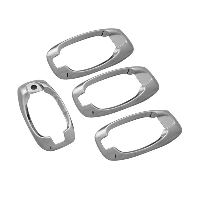 PEUGEOT BIPPER 2008+ ΠΛΑΙΣΙΑ ΧΕΡΟΥΛΙΑ ΠΟΡΤΑΣ ΧΡΩΜΙΟ ΜΕΤΑΛΛΙΚΑ 4ΤΕΜ.