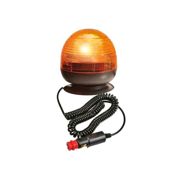  ΜΑΓΝΗΤΙΚΟΣ ΦΑΡΟΣ RH-4 12V/24V (ΠΟΡΤΟΚΑΛΙ/ΚΟΝΤΟΣ/ΣΤΡΟΓΓΥΛΟΣ ΜΕ ΦΙΣ ΑΝΑΠΤΗΡΑ - 130 Χ 135 mm) 