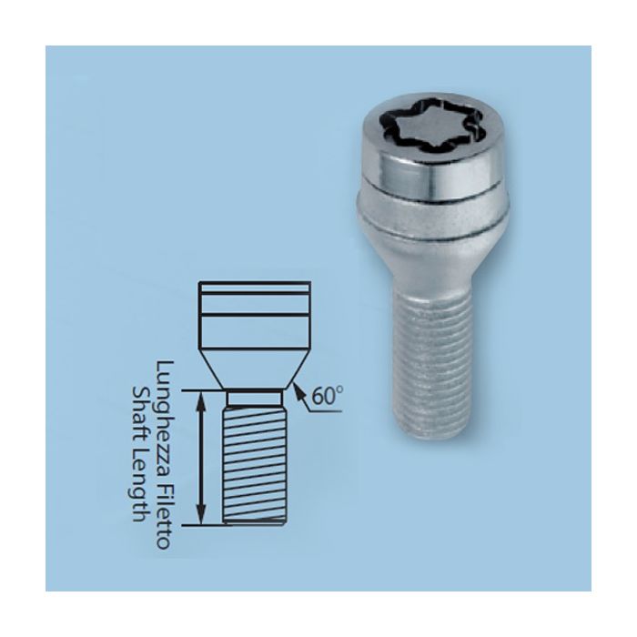  ΜΠΟΥΛΟΝΙΑ ΑΣΦΑΛΕΙΑΣ 12x1,5 31,8mm (17) ΚΩΝΙΚΑ A150 