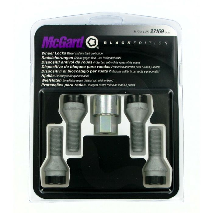  ΜΠΟΥΛΟΝΙΑ ΑΣΦΑΛΕΙΑΣ 12x1,25 29,2mm (19) ΚΩΝΙΚΑ ΜΑΥΡΑ A060 