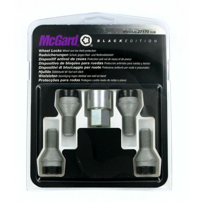  ΜΠΟΥΛΟΝΙΑ ΑΣΦΑΛΕΙΑΣ 12x1,25 22mm (19) ΚΩΝΙΚΑ ΜΑΥΡΑ A050 