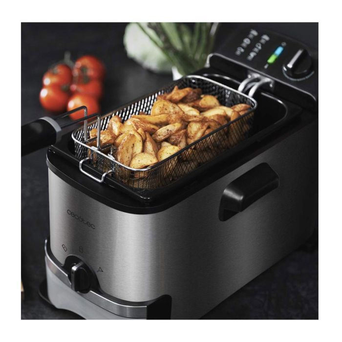  Φριτέζα με Φίλτρο Καθαρισμού Λαδιού Cecotec CleanFry ProFilter 3000 3 Lt CEC-03077 