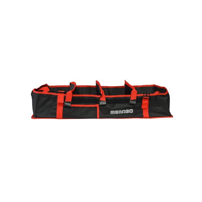  ΣΑΚΟΣ ORGANIZER ΠΟΡΤ ΜΠΑΓΚΑΖ ME 4 ΑΠΟΣΠΩΜΕΝΑ ΤΜΗΜΑΤΑ 67Lt 96x39x18 ΜΑΥΡΟ-ΚΟΚΚΙΝΟ MENABO 