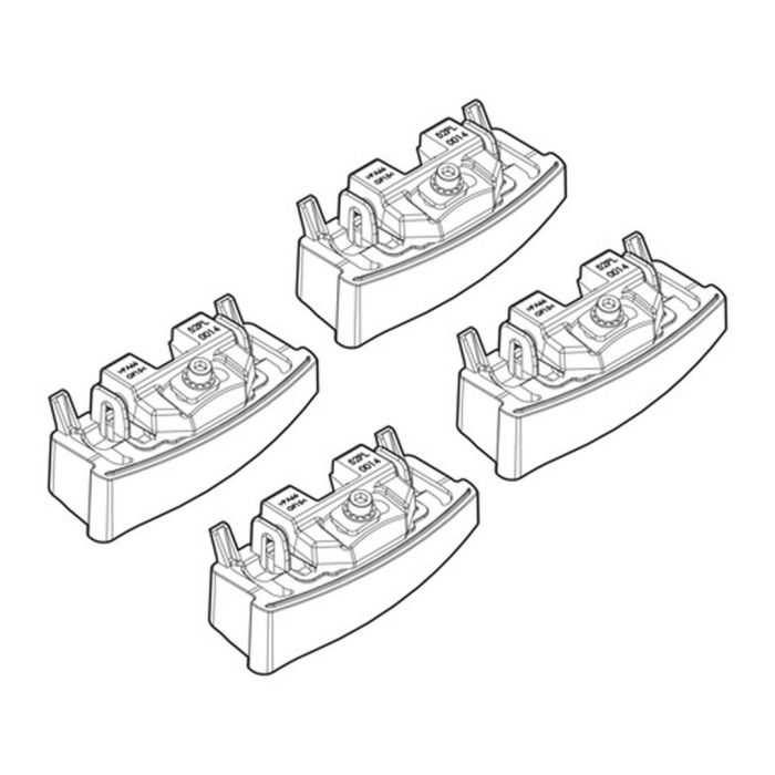  BMW ΣΕΙΡΑ 4 F32 COUPE 10/13+ / ΣΕΙΡΑ 4 F36 GRAND COUPE 04/14+ KIT ΑΚΡΑ (ΠΟΔΙΑ) ΓΙΑ ΜΠΑΡΕΣ NORDRIVE 