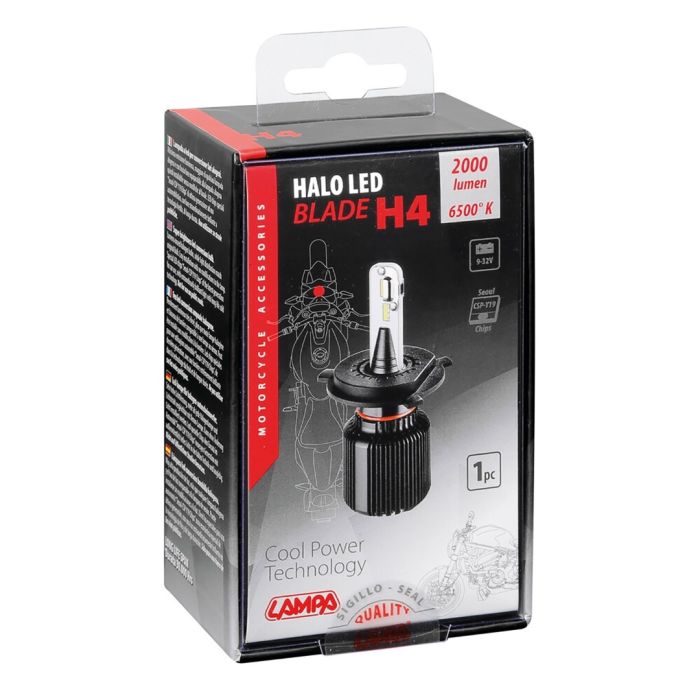  H4 9-32V P43t 12LED 6.500K 4.000lm 20W SEOUL CSP-Y19chips HALO LED BLADE 1ΤΕΜ. 