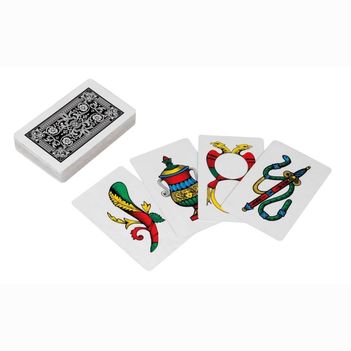  NEAPOLITAN ΠΑΙΧΝΙΔΙ ΜΕ ΚΑΡΤΕΣ 100% PVC ΜΕ ΔΙΑΣΤΑΣΕΙΣ ΚΑΡΤΑΣ 83x52mm 