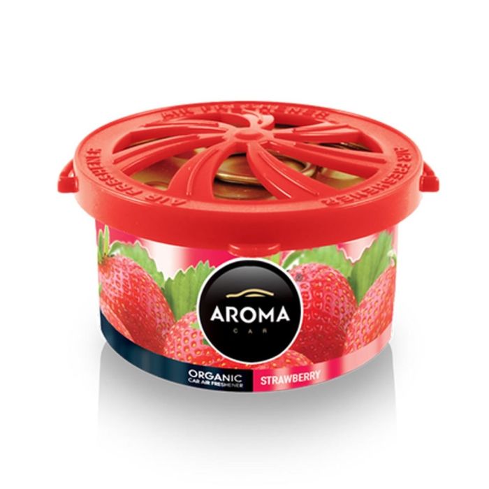  ΑΡΩΜΑΤΙΚΟ ΣΕ ΚΟΝΣΕΡΒΑ AROMA ORGANIC - ΦΡΑΟΥΛΑ (STRAWBERRY) (40gr) AMiO - 1 ΤΕΜ. 