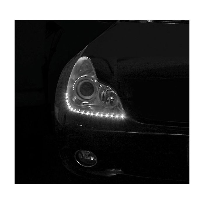  ΤΑΙΝΙΑ ΦΑΝΑΡΙΩΝ FLEX-STRIP DAYLINE (2x50cm) 21LED ΛΕΥΚΟΣ ΦΩΤΙΣΜΟΣ -2ΤΕΜ. 